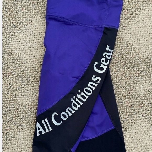 Womens Nike ACG Athletic Training Tights Fusion Violet - Picture 4 of 5